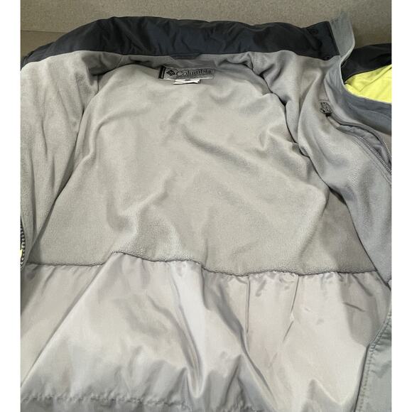 COLUMBIA SPORTSWEAR Waterproof Green/Gray Jacket With Hood Women's Size Small - Picture 10 of 15